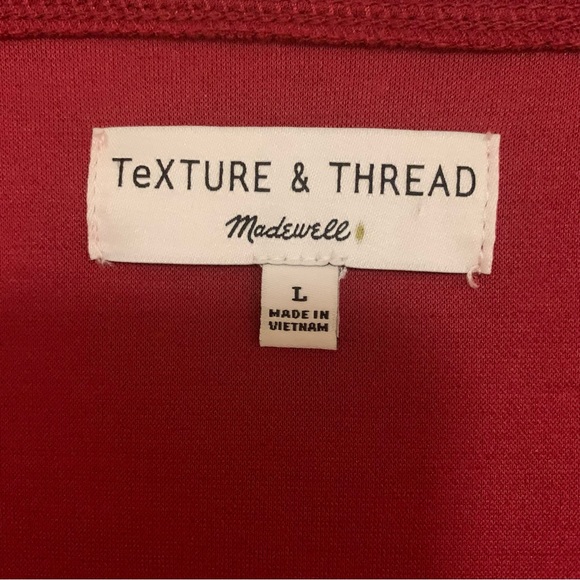 Crepe Wrap Crimson Top - Picture 5 of 5